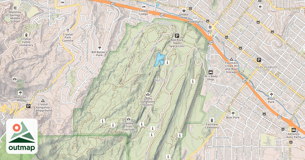 Map of Big E