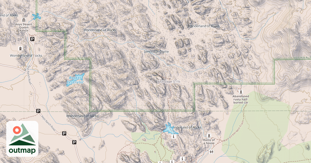 Map of Air Voyager