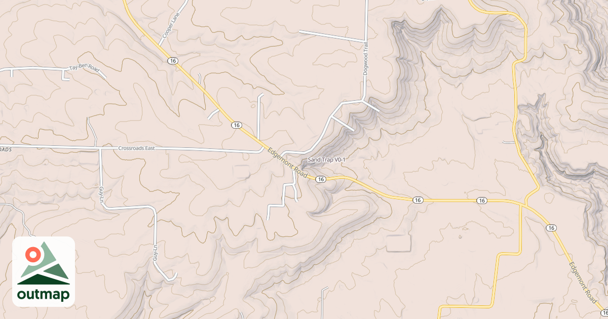 Map of Sand Trap