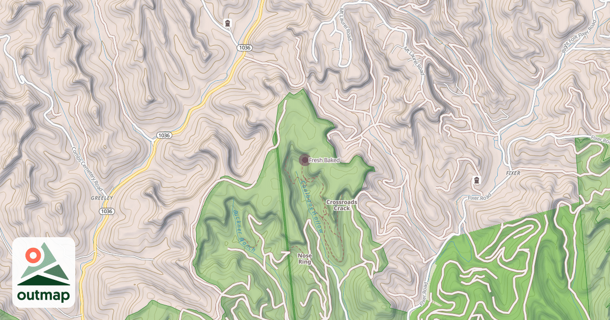 Map of Fresh Baked