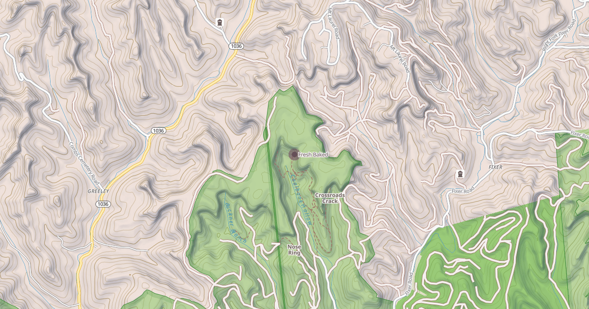 Map preview of Fresh Baked