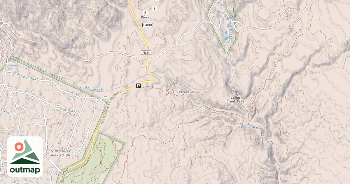 Map of Chumba