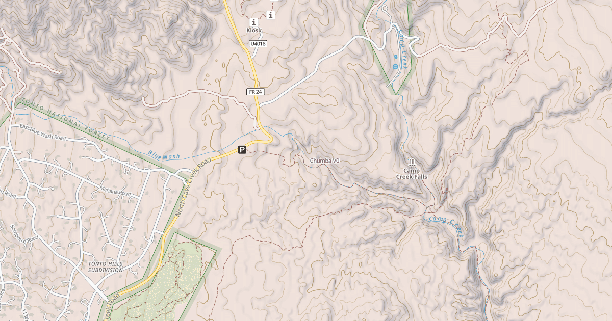 Map preview of Chumba