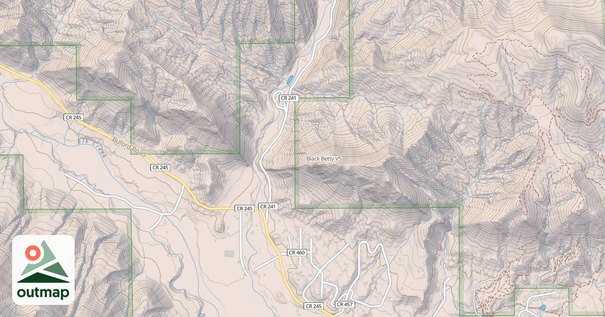 Map of Black Betty