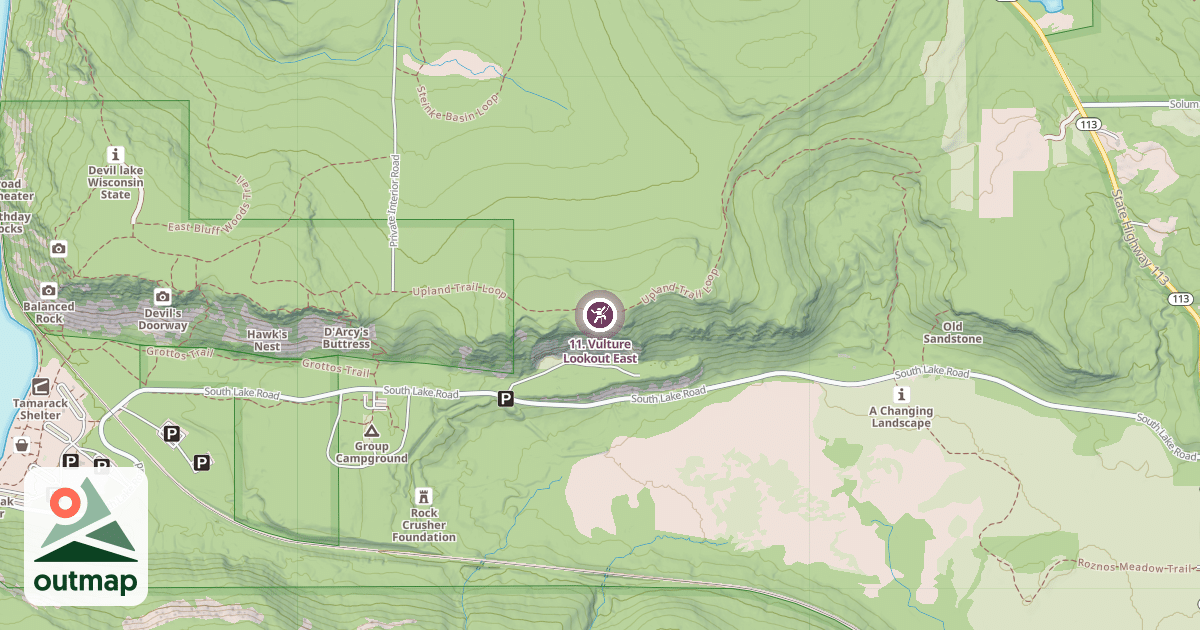 Map of 11. Vulture Lookout East
