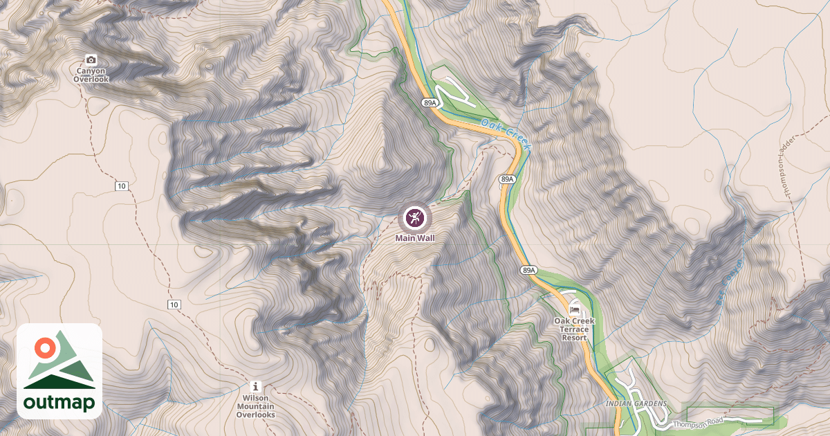 Map of Main Wall