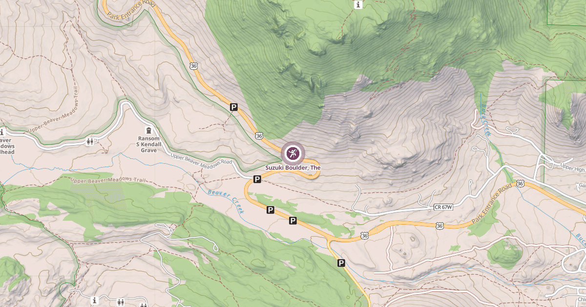 Map preview of Suzuki Boulder, The