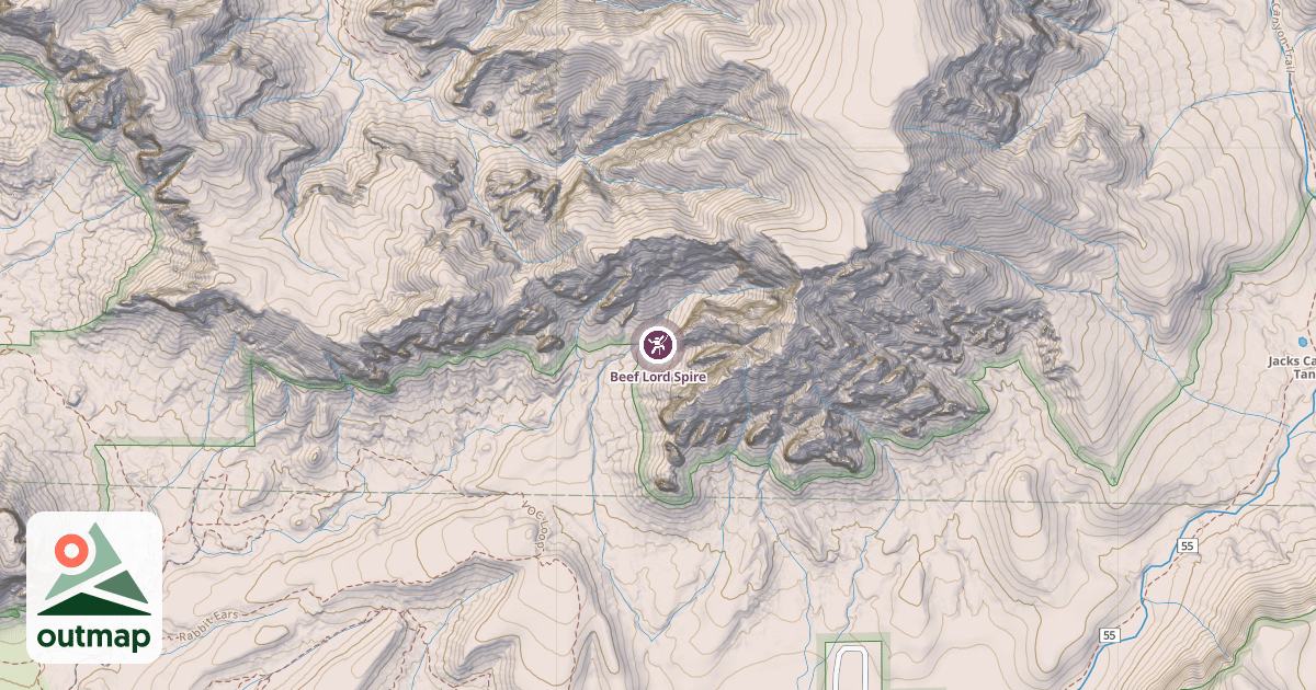 Map of Beef Lord Spire