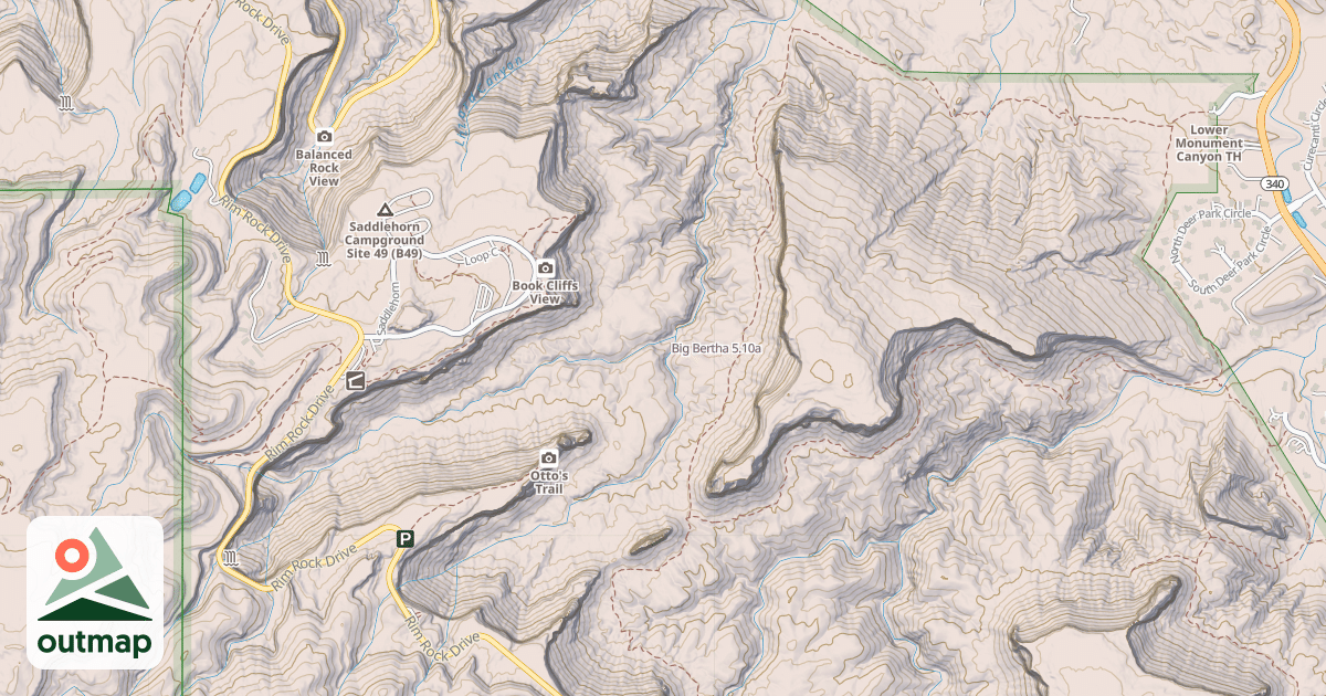 Map of Big Bertha