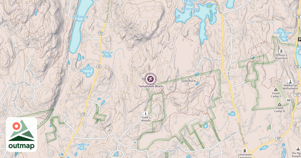 Map of Tomahawk Block