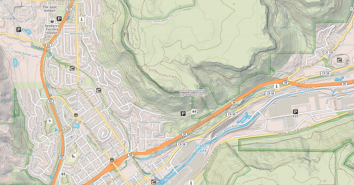 Map preview of Don't Pout, Climb Up and Out