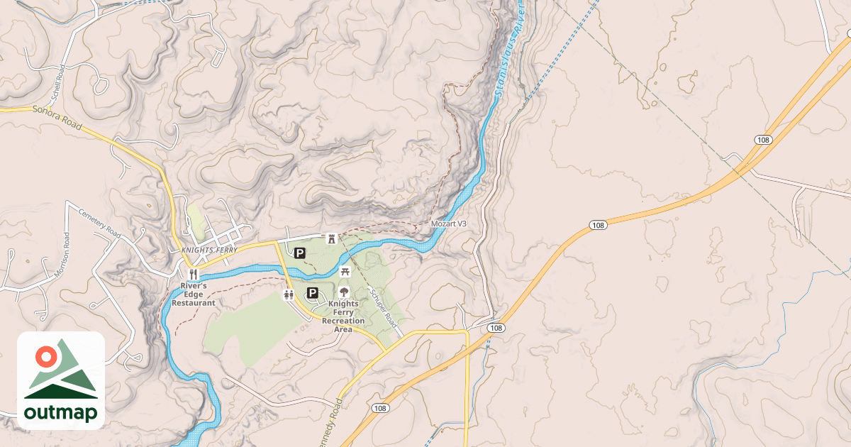 Map of Mozart