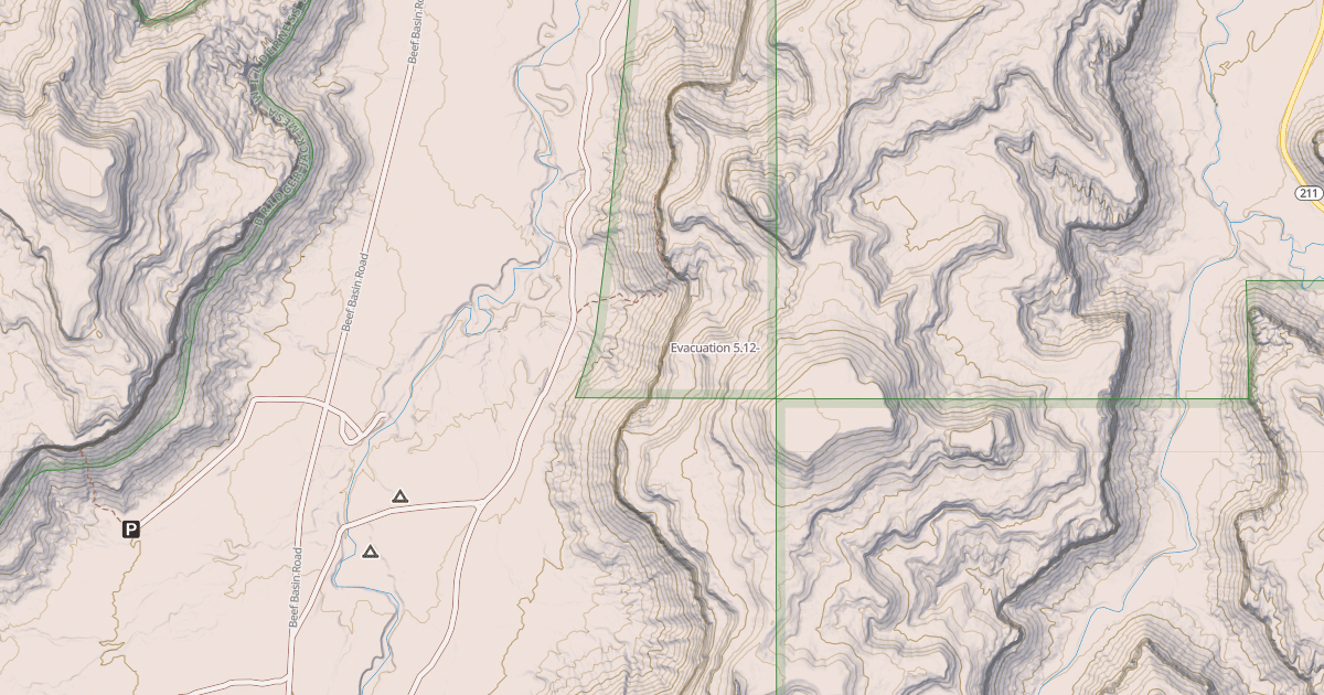 Map preview of Evacuation