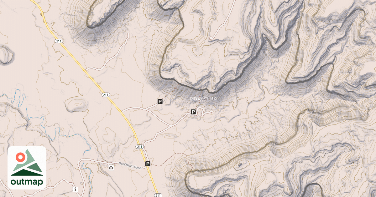 Map of Johnny Cat