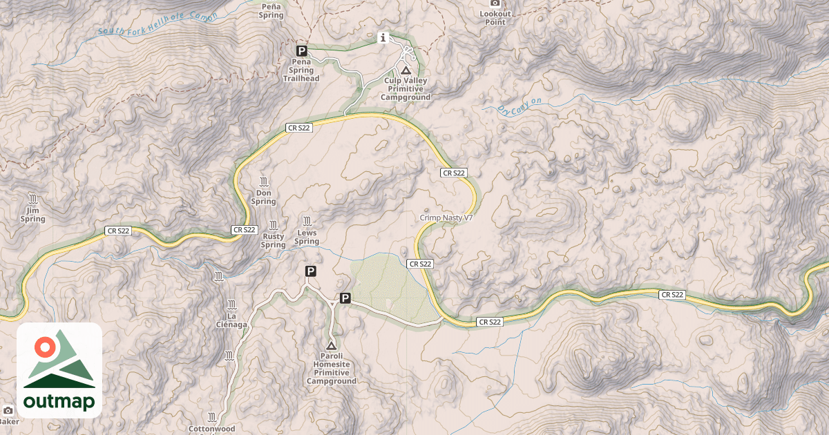 Map of Crimp Nasty