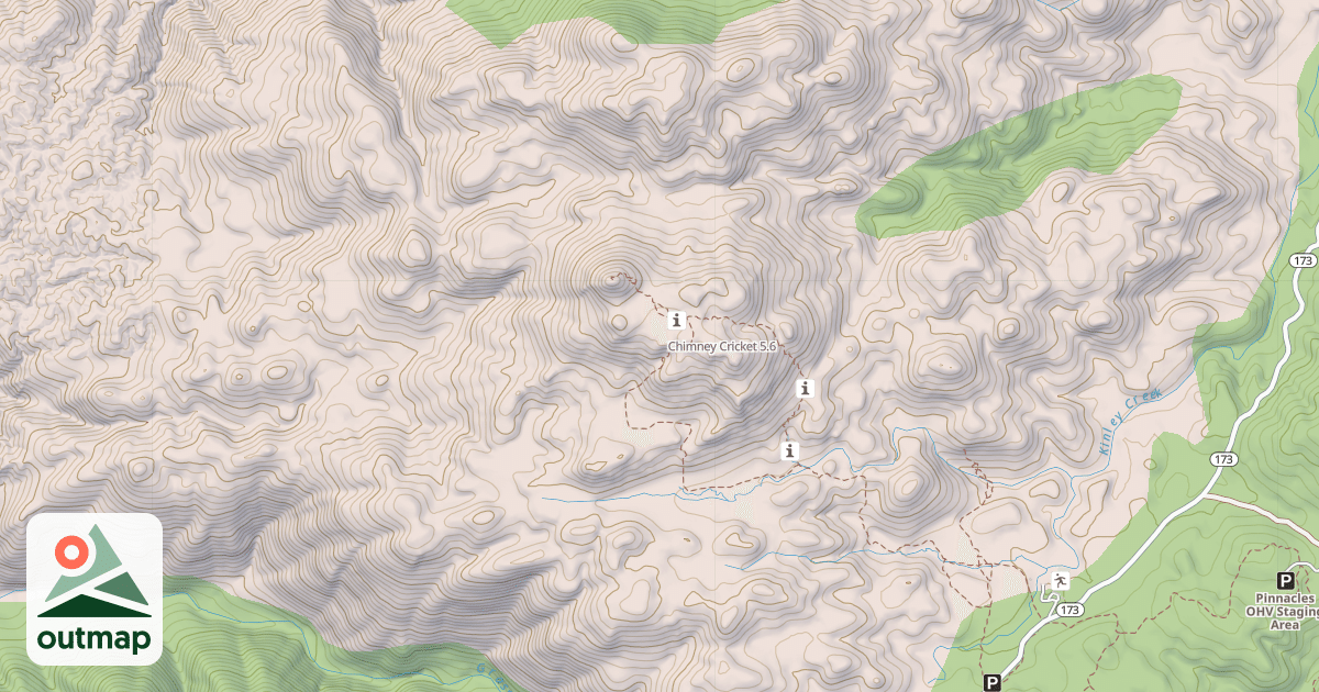 Map of Chimney Cricket