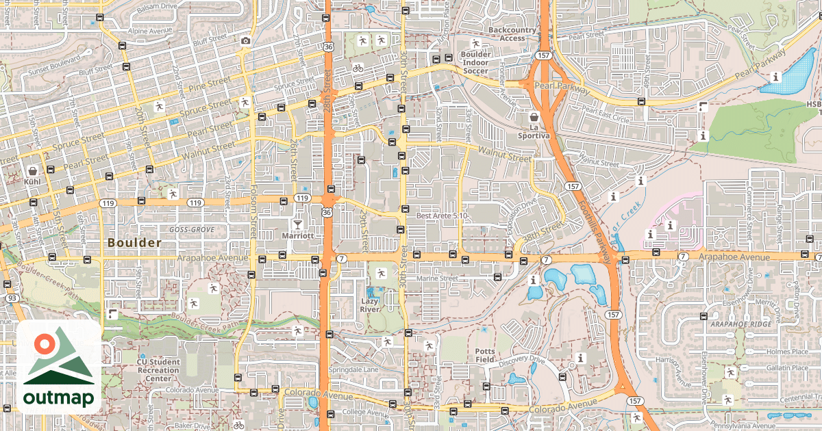 Map of Best Arete