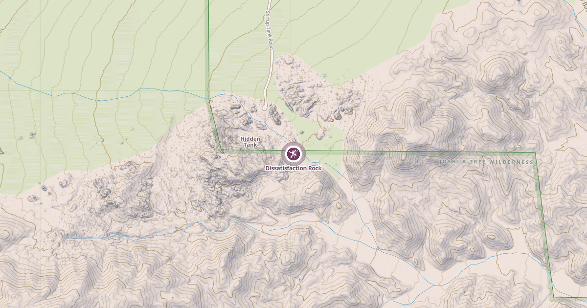 Map preview of Dissatisfaction Rock