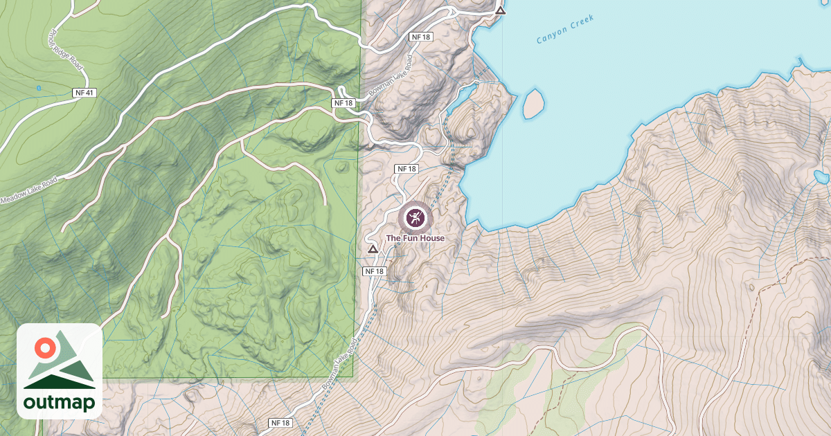 Map of The Fun House