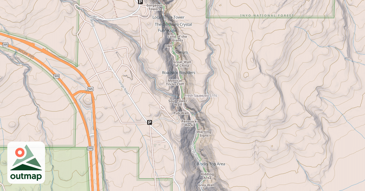 Map of Fresh Squeezed