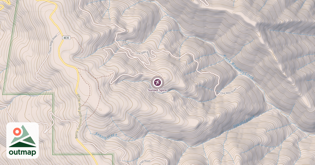 Map of Sunset Spire