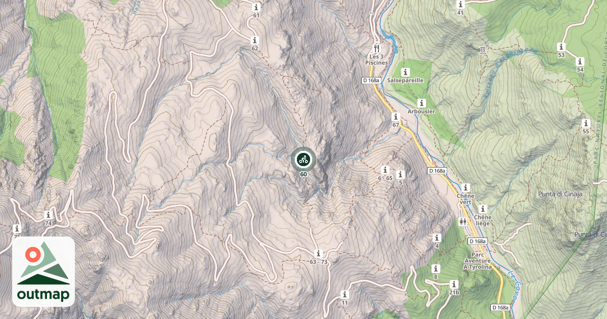 Map of 60