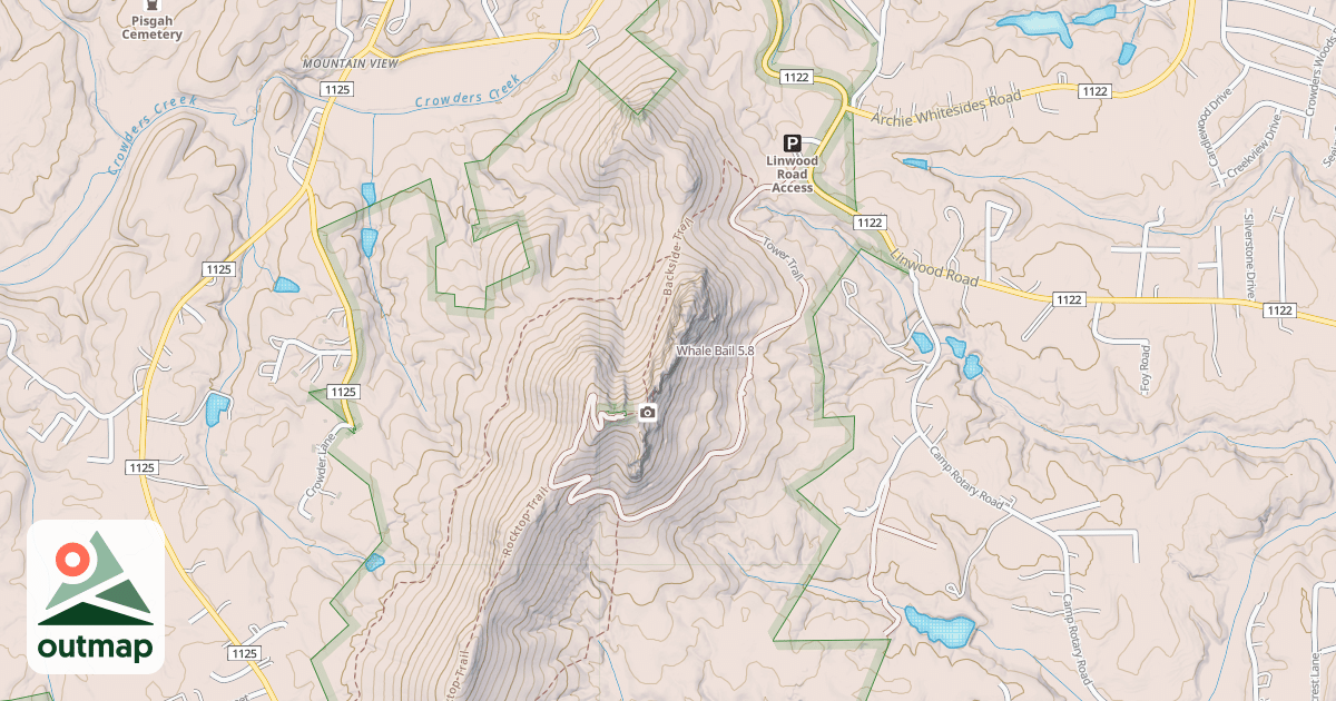 Map of Whale Bail