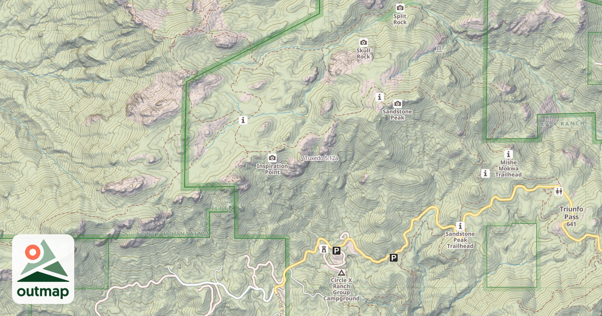 Map of Tuxedo