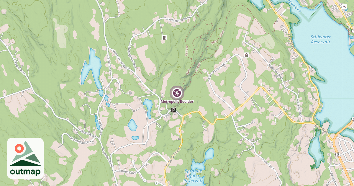 Map of Metropolis Boulder