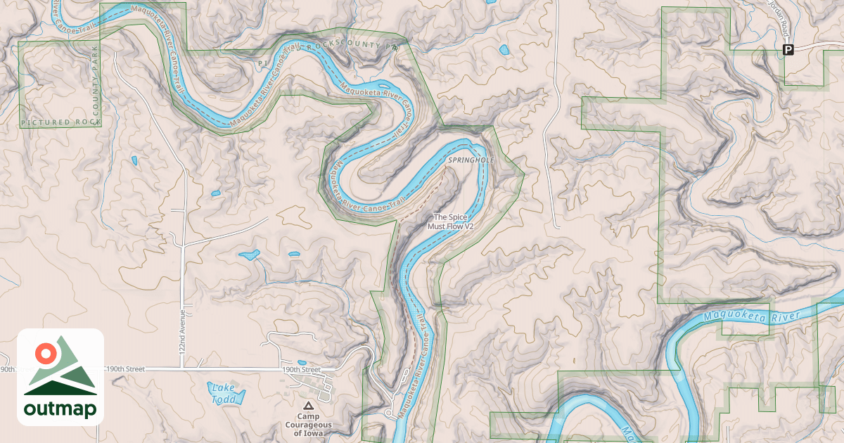 Map of The Spice Must Flow