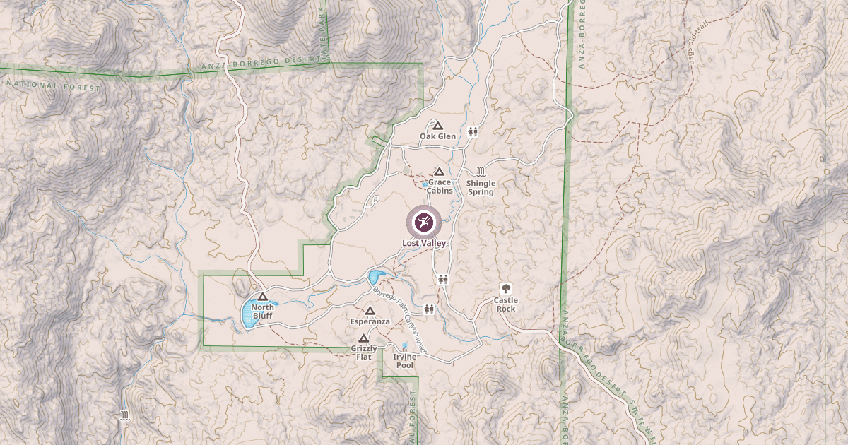 Map preview of Lost Valley