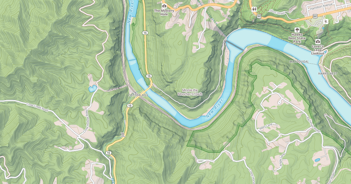 Map preview of Minnie the Moocher