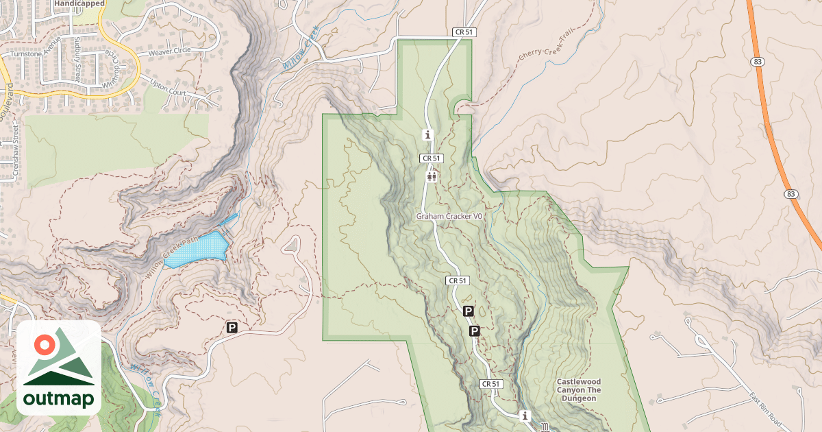Map of Graham Cracker