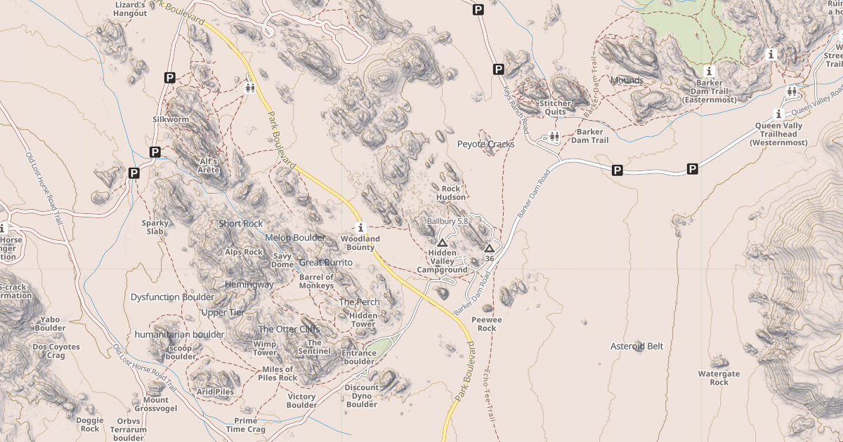Map preview of Ballbury