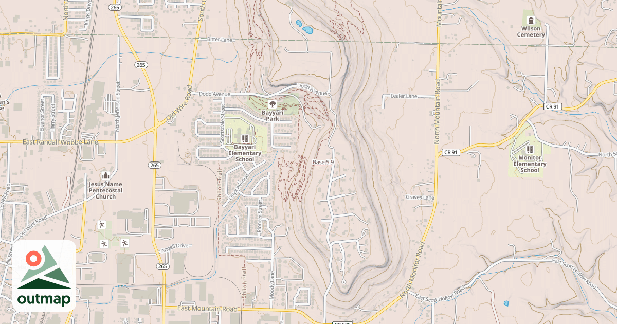 Map of Base