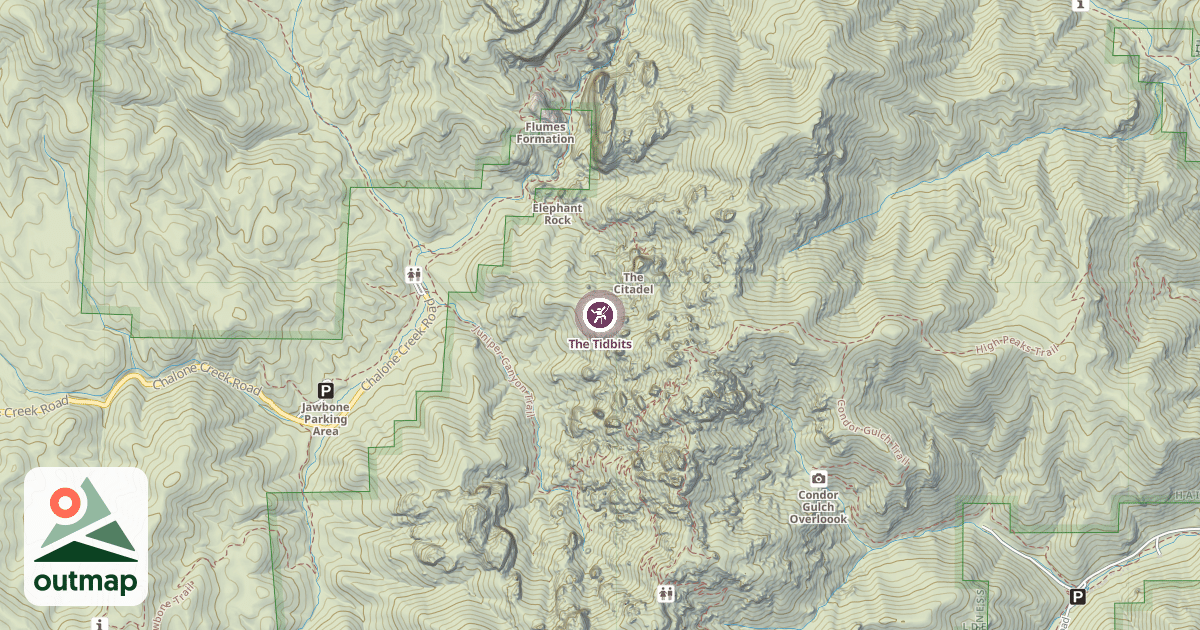 Map of The Tidbits