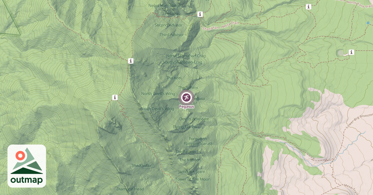 Map of Pegasus