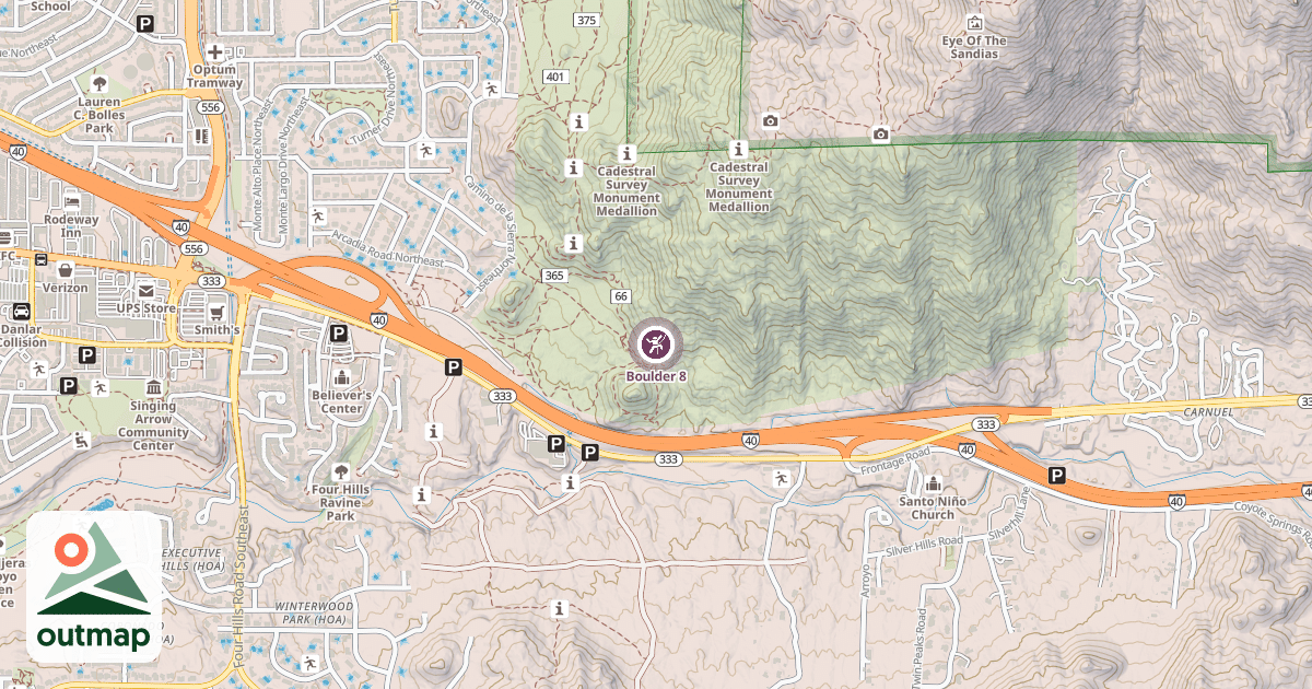 Map of Boulder 8