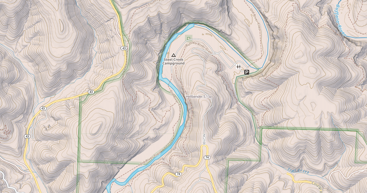 Map preview of Hellbender