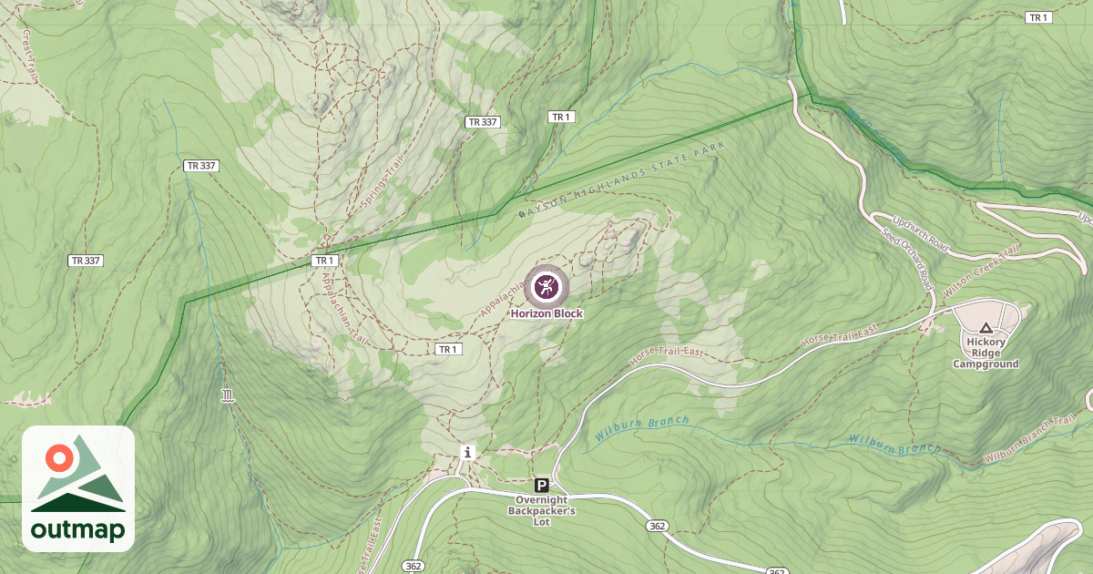 Map of Horizon Block