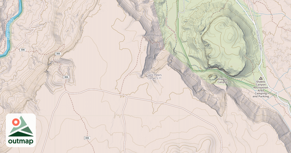 Map of Saint Peters Corner