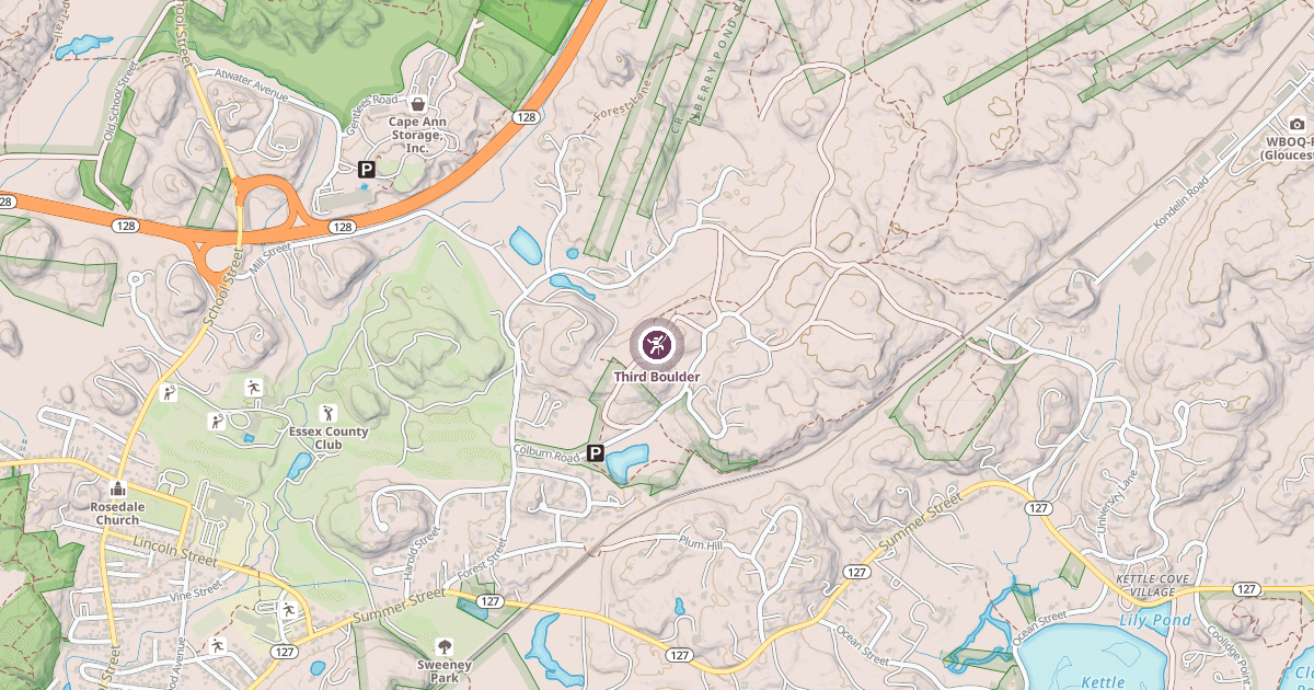Map preview of Third Boulder