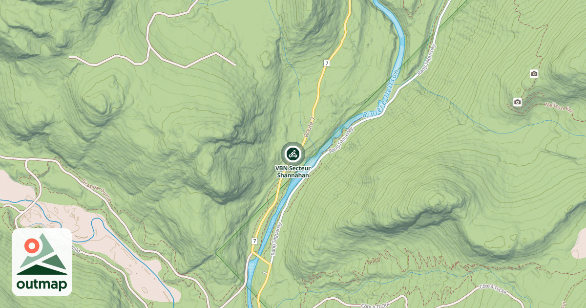 Map of VBN Secteur Shannahan