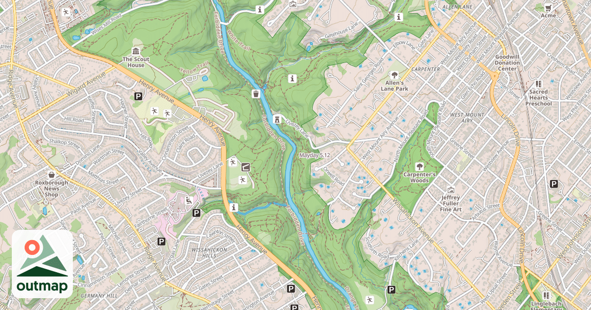 Map of Mayday
