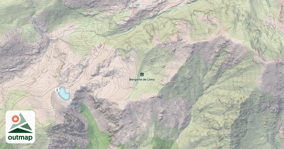 Map of Bergerie de Livru