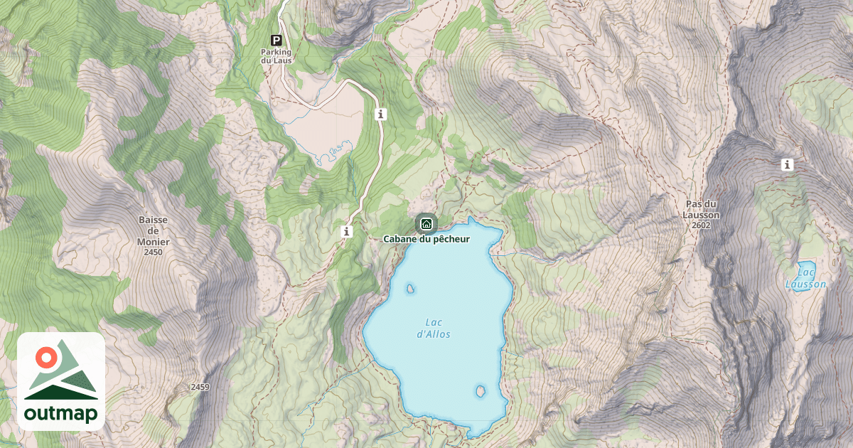 Map of Cabane du pêcheur