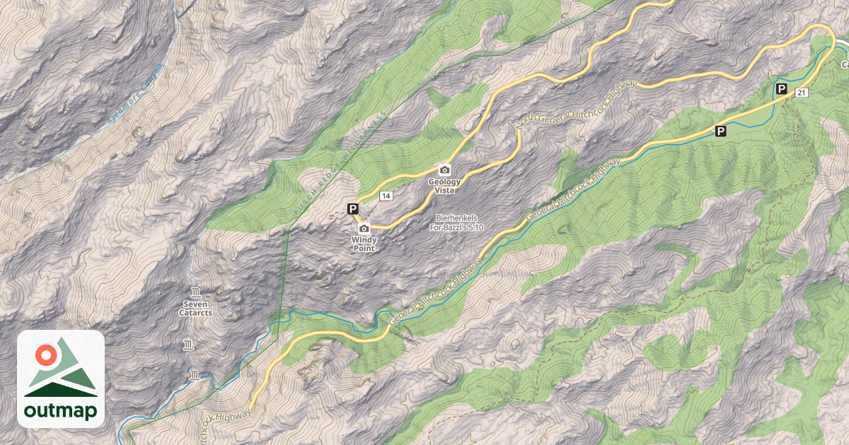 Map of Bierhenkels For Bazzi's
