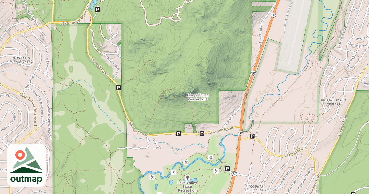 Map of Crimpy Young Woman
