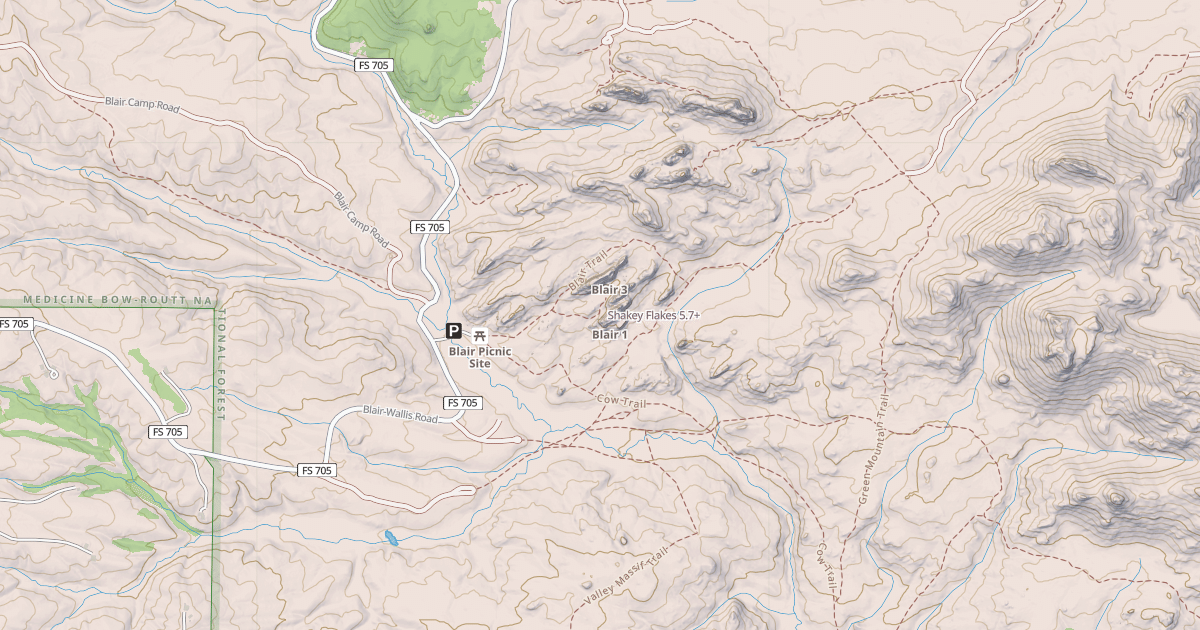 Map preview of Shakey Flakes