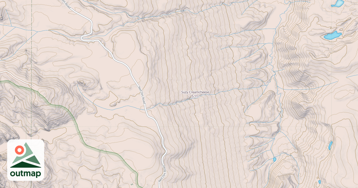 Map of Suzy Creamcheese